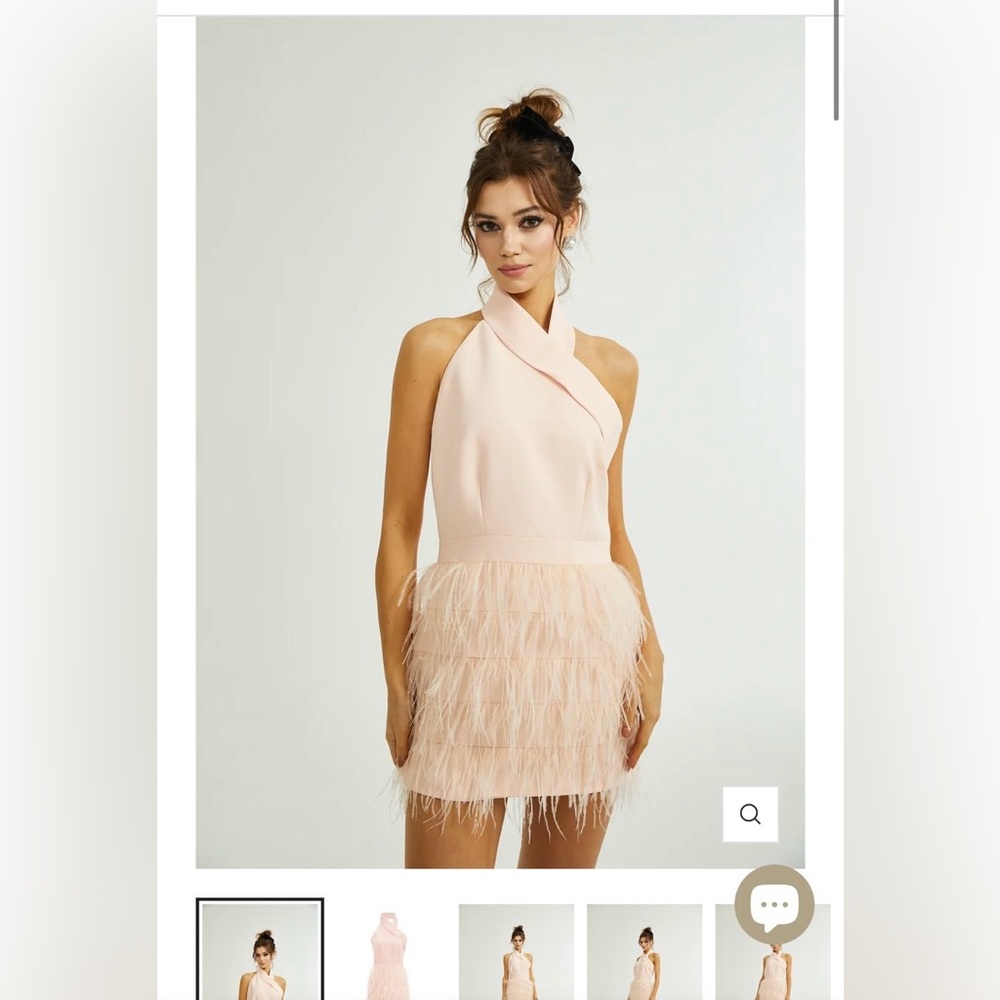 Miss Rosier.. Size SMALL… color light pink